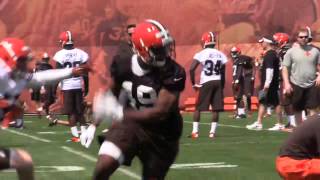 Cleveland Browns hit the practice field for rookie minicamp [upl. by Hortense]