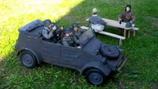 16 RC kubelwagen a kettenkrad [upl. by Enaxor882]