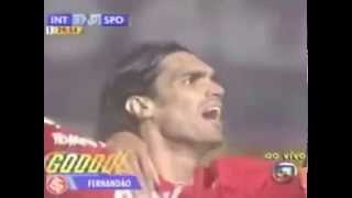 O gol de Fernandão na final da Libertadores de 2006  Rádio Gaúcha [upl. by Arihppas]