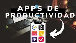 📲 Mejores APPS para ser productivo 💪 Sé productivo con tu celular [upl. by Sixla920]