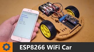 ESP8266  WiFi Car [upl. by Umberto535]