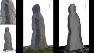 VALSSFM07 INCREMENTAL 3D reconstruction of Brieuc a rock sculpture with openMVG and CMPMVS [upl. by Esorlatsyrc]