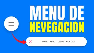 📂 Crea un Menú de Navegación con HTML y CSS Guía Paso a Paso [upl. by Nwahsear]