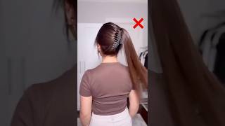 Easy Everyday Hairstyle🦋hairstyle36 2024hairtutorialhairstylehackhaircareshortstrendingreels [upl. by Araas]