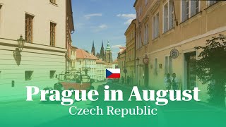 Prague in August Czech Republic [upl. by Einafets786]