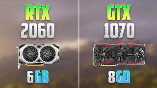 GTX 1070 vs RTX 2060  Which One is Better [upl. by Roshelle]