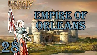 Battle Of The Titans  Europa Universalis 4  Leviathan Orléans [upl. by Akirret]