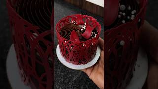 Chocolate truffle mini 😲cake decoration ideas minicake shorts youtubeshorts viralvideo trending [upl. by Nelyt]