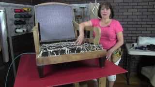 How To Upholster An English Arm Club Chair [upl. by Orion]