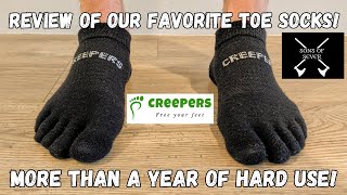 The Only Socks You Need Creepers Toe Sock Review [upl. by Godding]