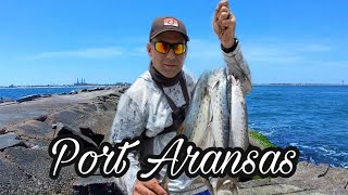 Port Aransas Jetties Fishing [upl. by Lady521]