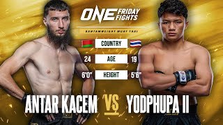 Fighters Gone Wild 😳 Antar Kacem vs Yodphupa II [upl. by Kopp]