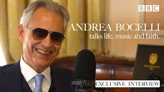 Why Andrea Bocelli believes in God  Exclusive Interview [upl. by Hnil]