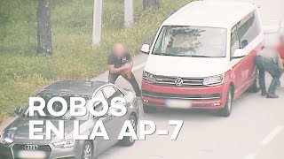 Desarticulada la banda responsable de robos a turistas en la AP7 [upl. by Ierdna733]