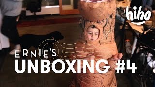 Ernie Unboxes a TRex  Unboxing  HiHo Kids [upl. by Niuqauj]