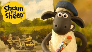 Shaun the Sheep 🐑 Shaun becomes an Artist 🎨 Full Episodes Compilation 1 hour [upl. by Calvinna]