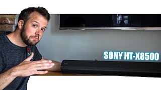 Sony HTX8500 Soundbar Review  Pros amp Cons [upl. by Hurst]