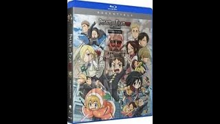 Opening to Attack On Titan Junior High The Complete Series 2017 BluRay Both Discs [upl. by Lohse]