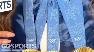 Gabby Thomas Breaks Down Her 3 Olympic Gold Medals [upl. by Parker716]