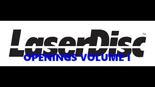 Laserdisc Movie Openings Volume I Disney Animated etc [upl. by Sido]