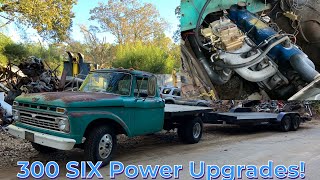 Our Field Find 1966 F350 Tow Rig Gets Power Upgrades [upl. by Eldnar]