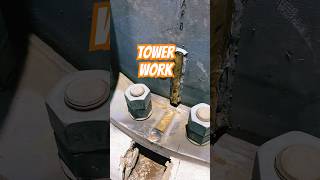 Tower Maintenance tower towermaintenance work joedoesitall shorts job [upl. by Alra]