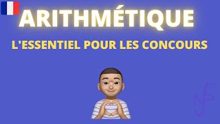 MPSIPCSI Arithmétique Lessentiel pour les concours [upl. by Nyhagen213]