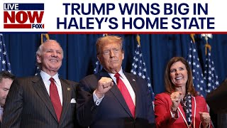 Trump wins South Carolina GOP primary beating Nikki Haley in her home state  LiveNOW from FOX [upl. by Avah]