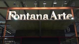 Fontana Arte  Euroluce 2017 by Brink Light 🎥 [upl. by Cammie]