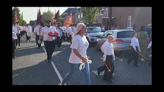 Gertrude Star at the annual Brian Robinson memorial parade 2024 [upl. by Ecinev589]