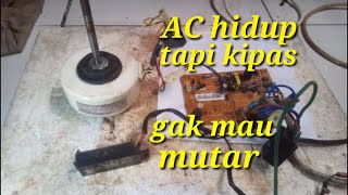 kipas indoor ac lg tidak berputar [upl. by Cyrille]