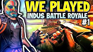 THE ART OF DYING ft IndusGame😶✔  INDUS BATTLE ROYALE GAMEPLAY 1  MINI TDM  FUN GAMEPLAY [upl. by Dlorej]