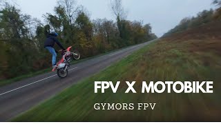 Rheinau  FPV x Motorbike 4K ▻GYMORS [upl. by Navanod]