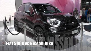 Fiat 500X 2015 vs Nissan Juke 2015 [upl. by Eniamirt]