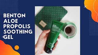 I tried Benton Aloe Propolis Soothing Gel for 3 months and guess what I really loved it [upl. by Eerrehc]