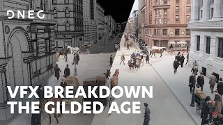 The Gilded Age  VFX Breakdown  DNEG [upl. by Solegnave130]