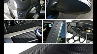 pellicola carbon universale per interni esterni auto wrapping [upl. by Angus396]