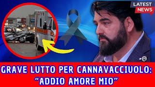 Antonino Cannavacciuolo il lutto che lha distrutto tutti in lacrime “Addio amore mio” [upl. by Waterer]