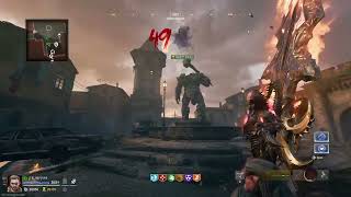 NEW BLACK OPS 6 ZOMBIES  CITADELLE DES MORTIS ROUND 50 FIRE SWORD [upl. by Abagael625]