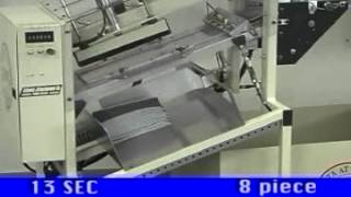 Automatic Placket Fusing Cutting and Stacking  Model 981 Video [upl. by Flam]