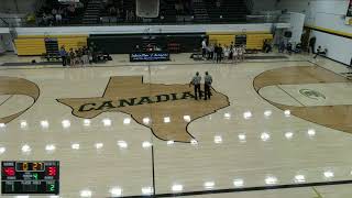 Canadian High School vs Pampa High School Girls Varsity Basketball [upl. by Moreville]