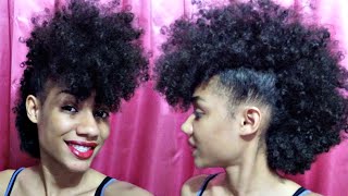 Frohawk  Natural Hair Mohawk [upl. by Eednak569]