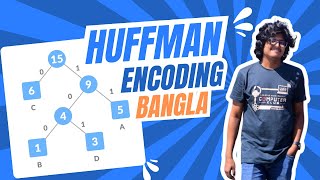 Huffman Encoding Explained with Example in Bangla  Huffman Tree Algorithm  Data Structure Tutorial [upl. by Dazhahs151]