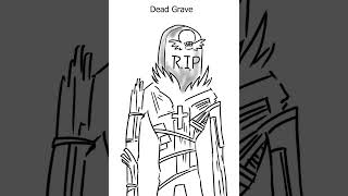 Dead Grave shorts scarystories sirenhead animation gaming drawing horrorstories [upl. by Emogene]