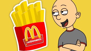 Classic Caillou Misbehaves at McDonald’sArrestedGrounded S1EP1 [upl. by Eneluqcaj]