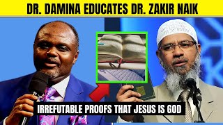 WATCH AS DR ABEL DAMINA SCHOOLS DR ZAKIR NAIKIS JESUS GOD 👏👏👏 [upl. by Tilda]