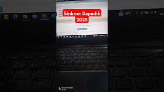 Sinkron Dapodik 2025 shorts [upl. by Eelannej978]