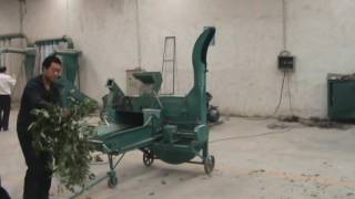 Tree branch leaves crushing machine [upl. by Jopa]