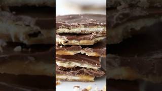 SALTINE TOFFEE BARK [upl. by Tellford]