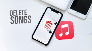 How to Delete Songs from Apple Music iPhone tutorial [upl. by Eillek712]